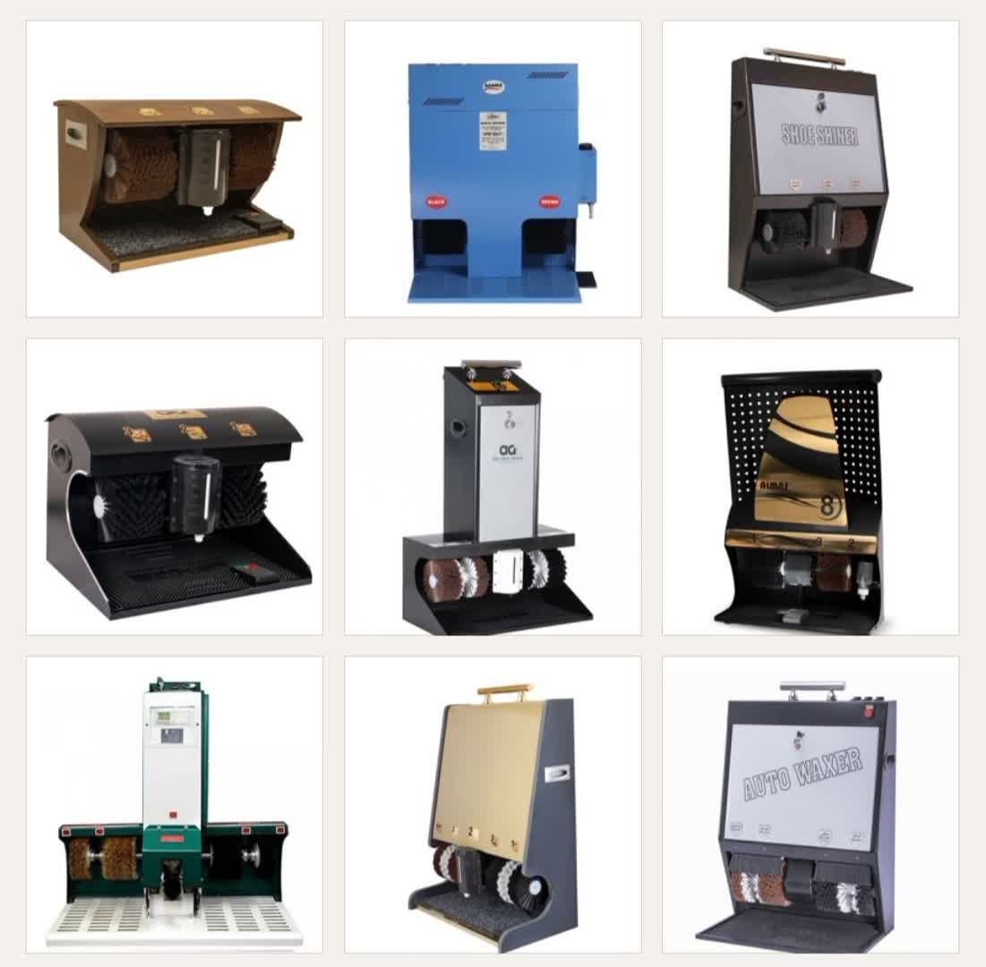 خدمات انواع دستگاه واکس کفش