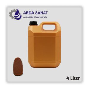 مایع واکس ۴ لیتری روغنی a50 قهوه ای