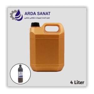 مایع واکس ۴ لیتری پلیمری قهوه ای