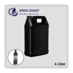 مایع واکس ۴ لیتری پلیمری مشکی