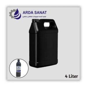 مایع واکس ۴ لیتری پلیمری مشکی